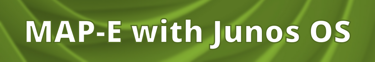 MAP-E with Junos OS